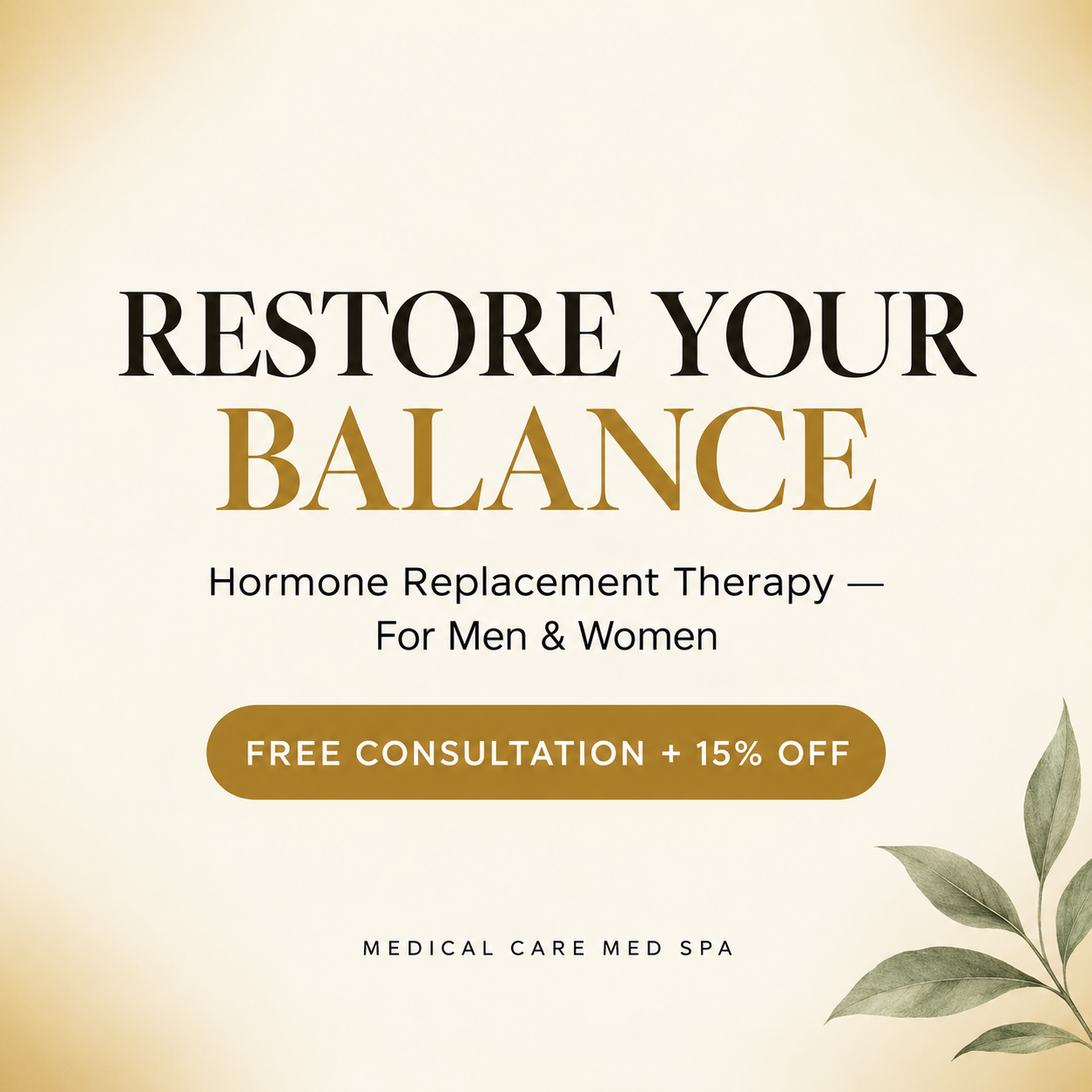 Hormone Replacement 1